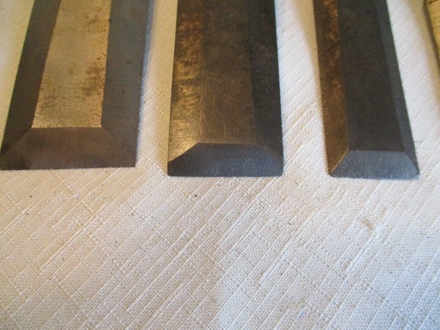 6 Vintage Stanley Chisel Set One Professional and Five #60