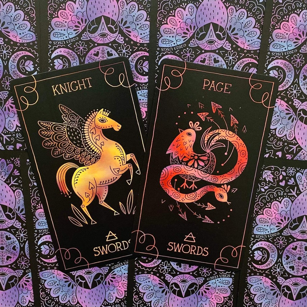 Folklore Tarot Card Deck & Guide Rowan Ortins US GAMES SYSTEMS NEW
