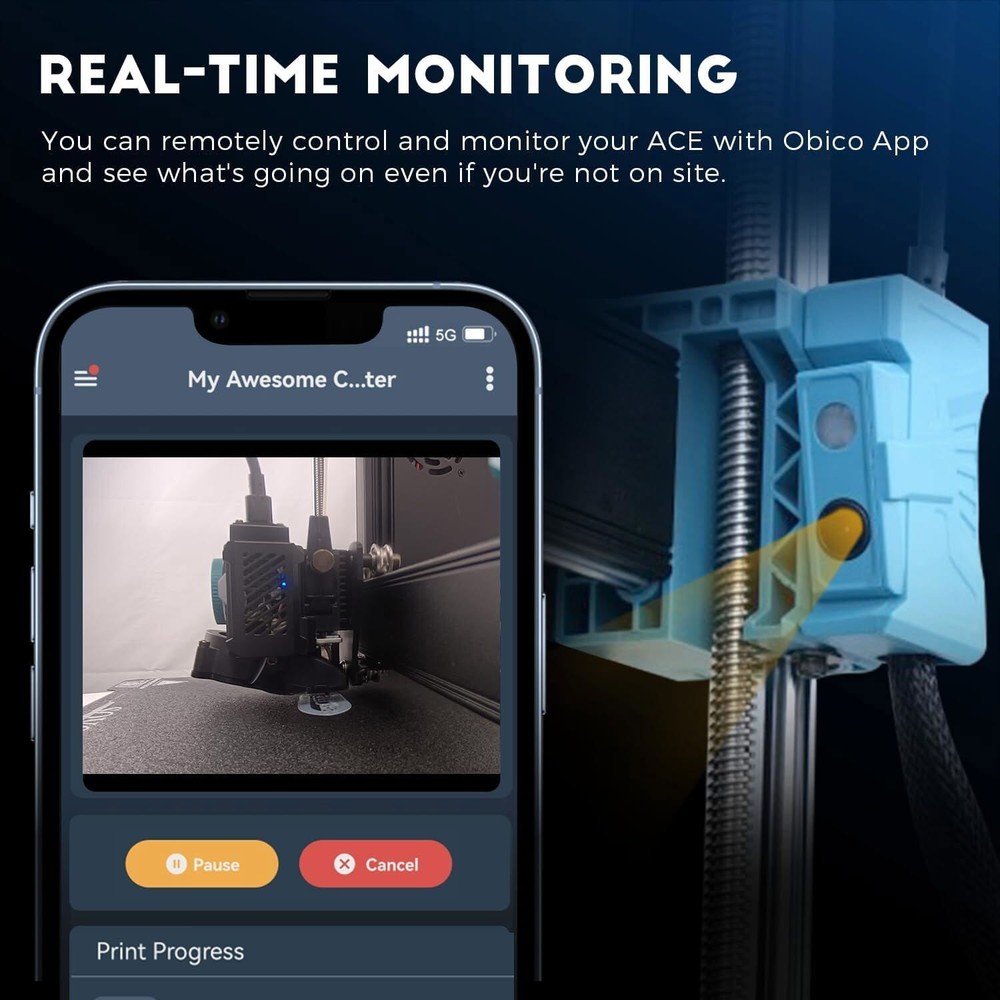 Sovol SV06 ACE 3D Printer Open Source 600mm/s Max High Speed Fully Auto Leveling