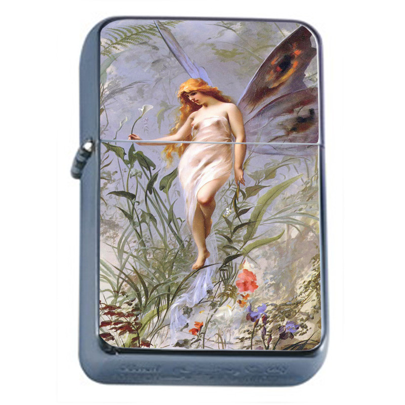 Fairy Rs1 Flip Top Oil Lighter Wind Resistant