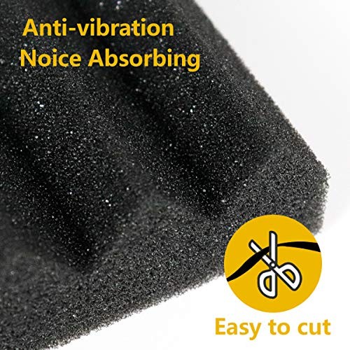 Window Air Conditioner Foam Insulation Panels,AC Side Insulating Panel Black