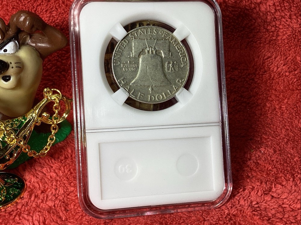 1963 D FRANKLIN HALF 💰in GENERIC SLAB 👀
