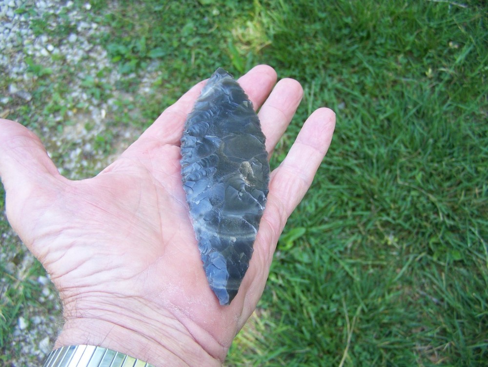 Turkey tail blade reproduction arrowhead!