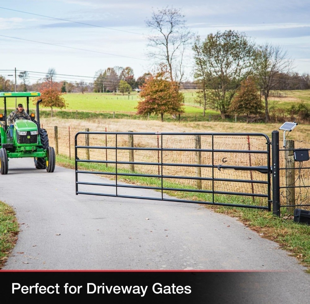 Mighty Mule MM371W Automatic Gate Opener Kit - Black