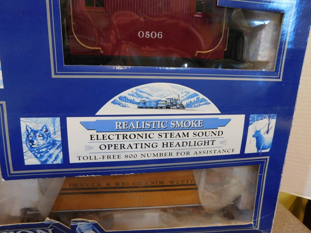 Bachmann Big Haulers Silverton Flyer O - Gauge Train Set