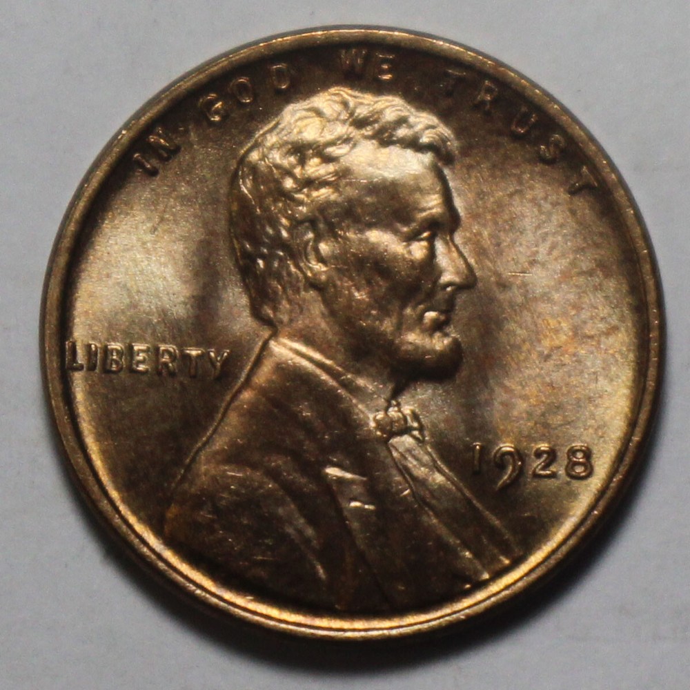 1928 Lincoln Wheat Cent ZC835