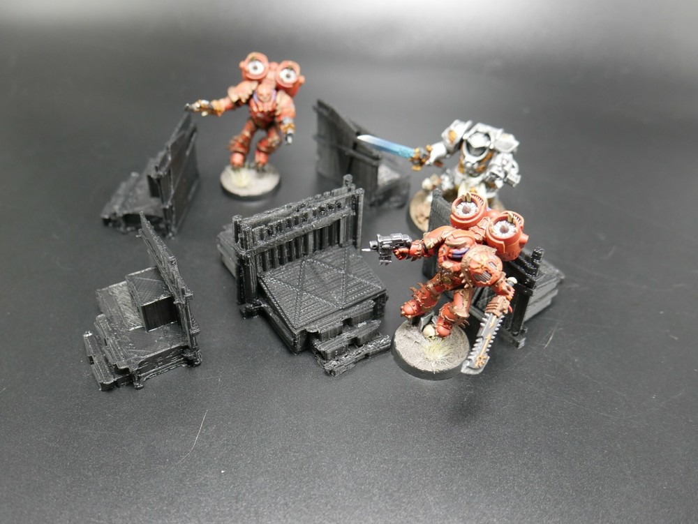 Tabletop Terrain 3D Printed Fallout Style Look Out Posts