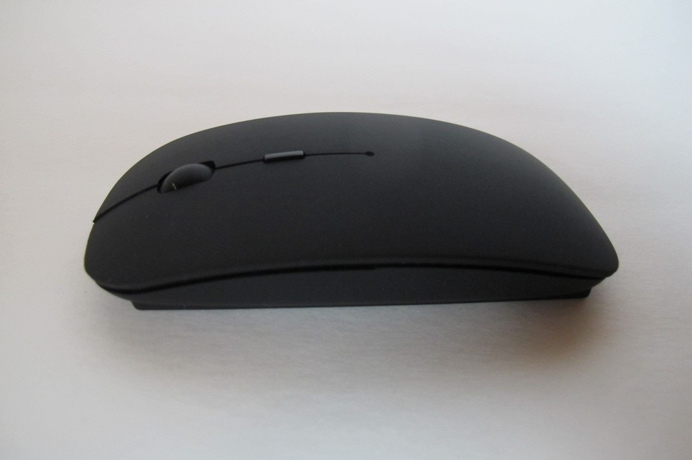 Bluetooth Wireless Silent Mouse Optical Quiet Ninja Noiseless Mouse BLACK