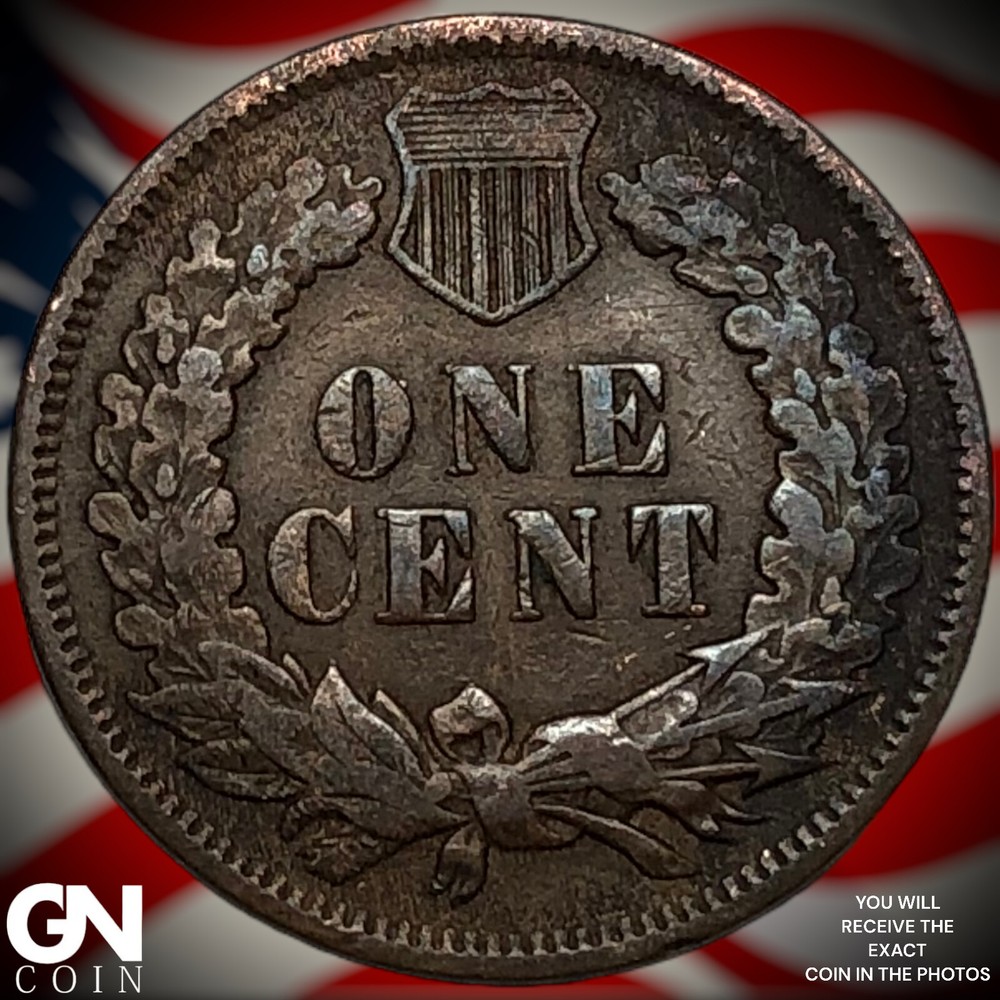 1907 Indian Head Cent Penny X1000