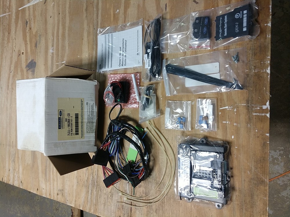 7L2J-19G364-CD  FIA REMOTE START KIT