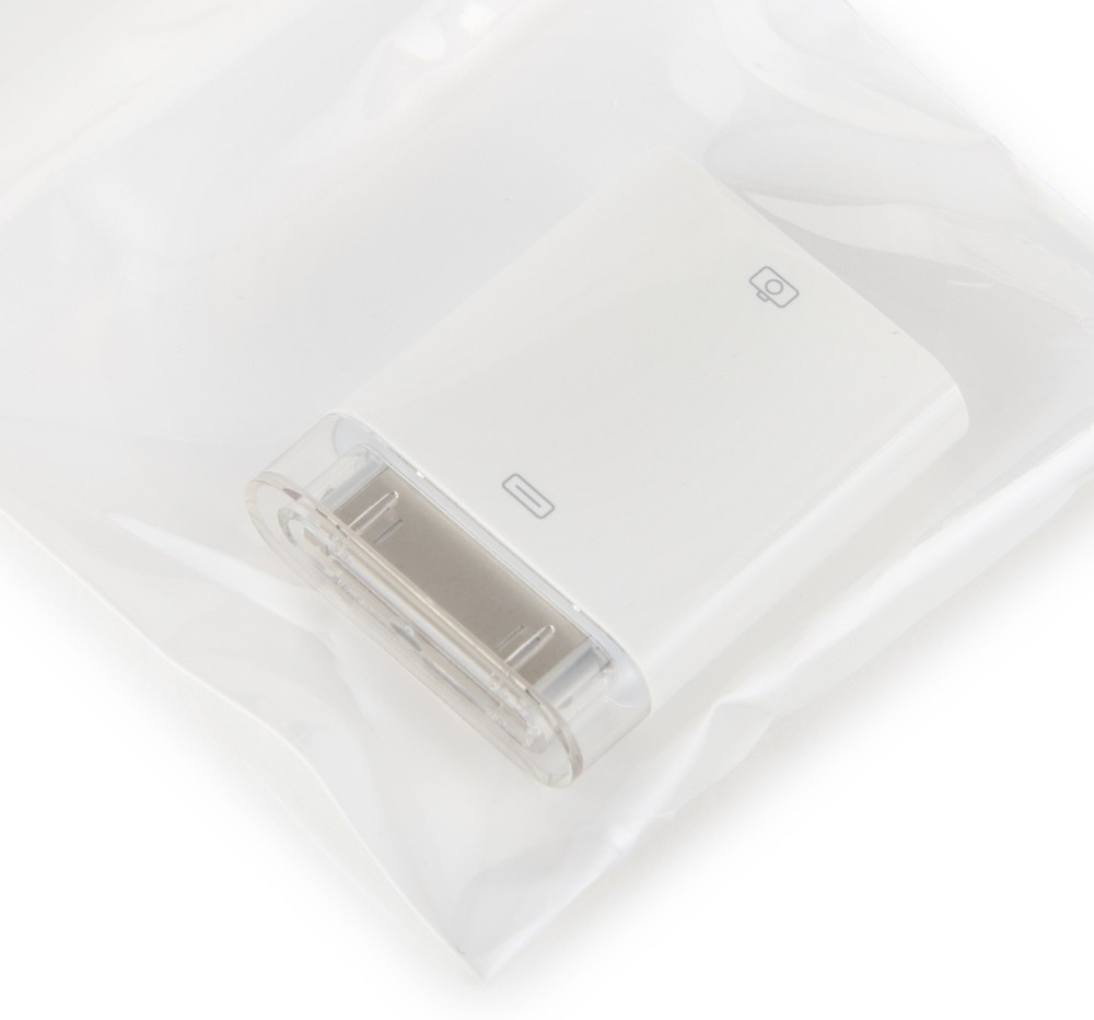 Apple iPad Camera Connection Kit OEM 30pin connector Open Box