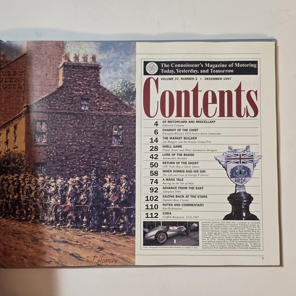 Automobile Quarterly Volume 37 No. 2