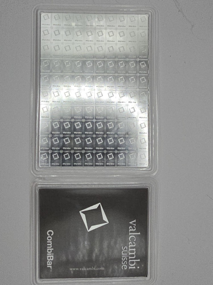 1 gram Silver Bar - Valcambi