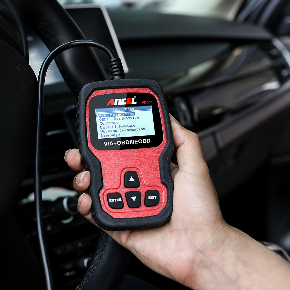ANCEL VD500 OBD II Full System Check Engine Light EPB ABS SRS Diagnostic Scanner