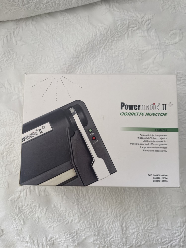 Powermatic 2 PLUS Electric Cigarette Injector Machine PM-II