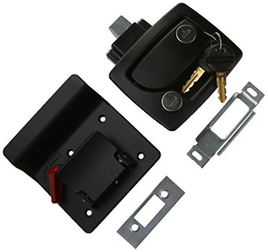(T500 Black Travel Trailer Lock