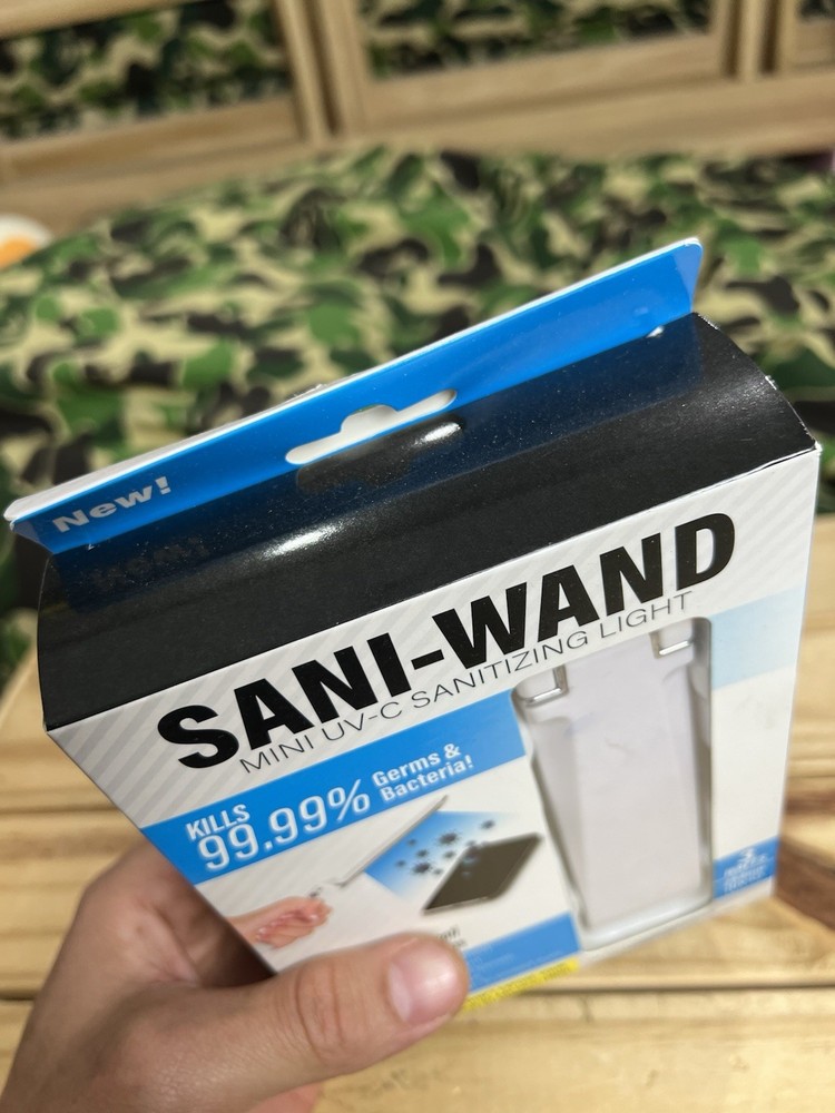 SANI WAND MINI SANITIZING LIGHT - White