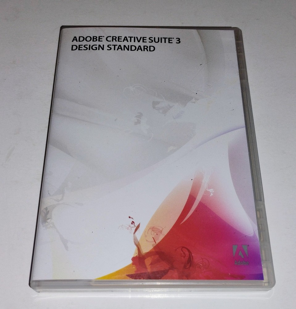 Adobe Creative Suite III 3 Design Standard Software Windows MAC 3-Disc DVD, 2007