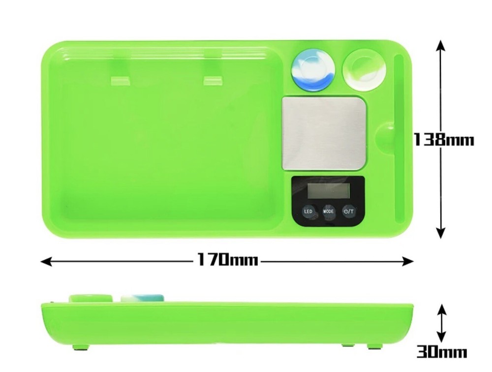 MultiFunctional Rolling Tray - Green, Blue, Black, white available.