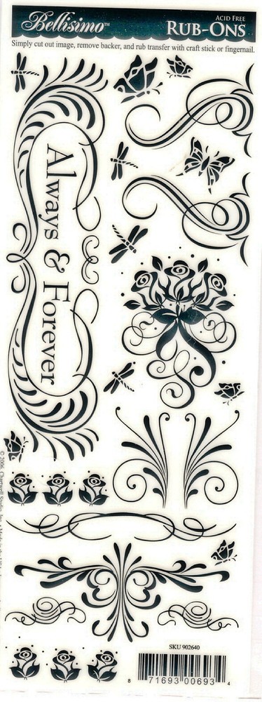 Ms Elizabeth Rub Ons- Always & Forever, one sheet.