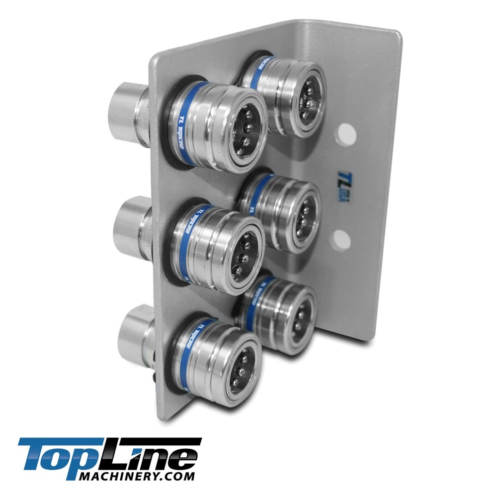 TL39B-6 Hydraulic Quick Release Coupling 1/2'' NPT Break Away Mounting Bracket