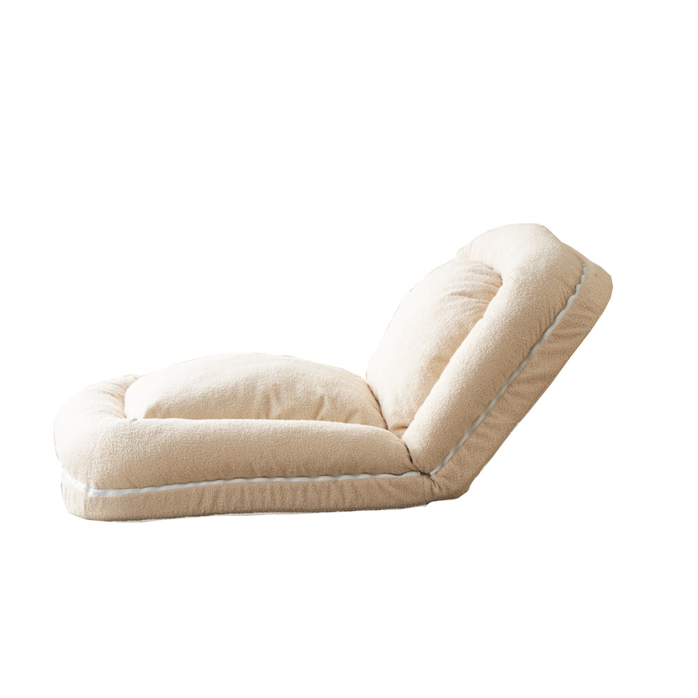 Triple Fold Down Sofa Bed Beige