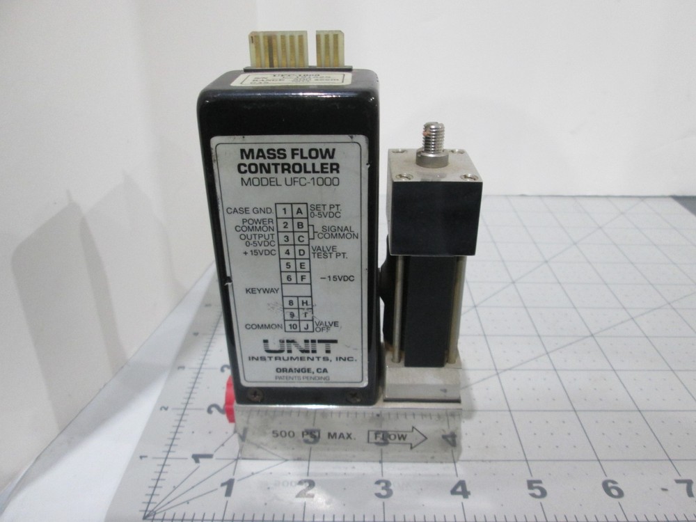 Unit, UFC-1000, Mass Flow Controller, NH3, 400 SCCM, Used
