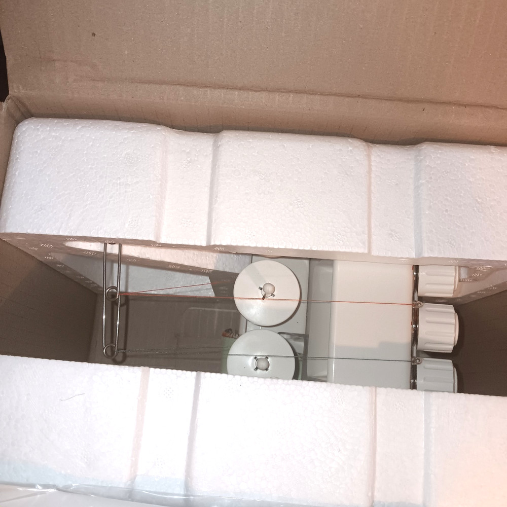 Singer Tiny Serger Overedging Sewing Machine TS380A New Open Box Please Read