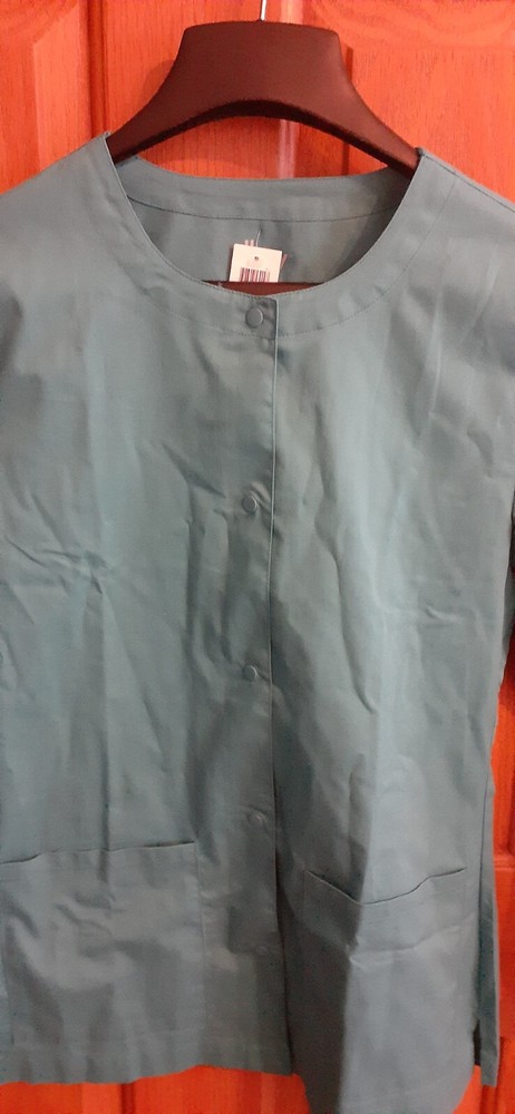 Landau Lab Coat XS Teal NWT