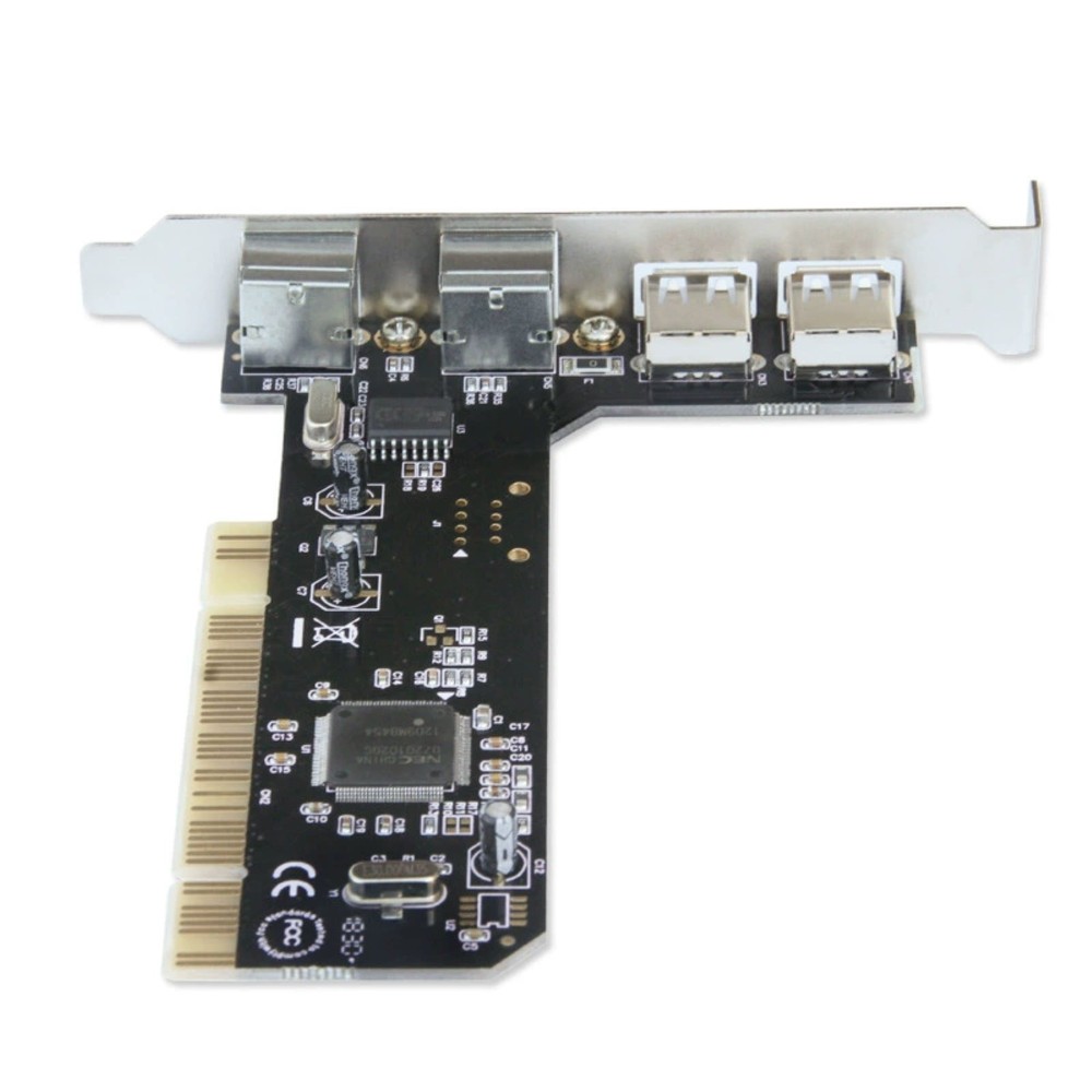 Multi-Interface PCI to PS2 PS/2 USB 2.0 For PC Keyboard Mouse Adapter Card