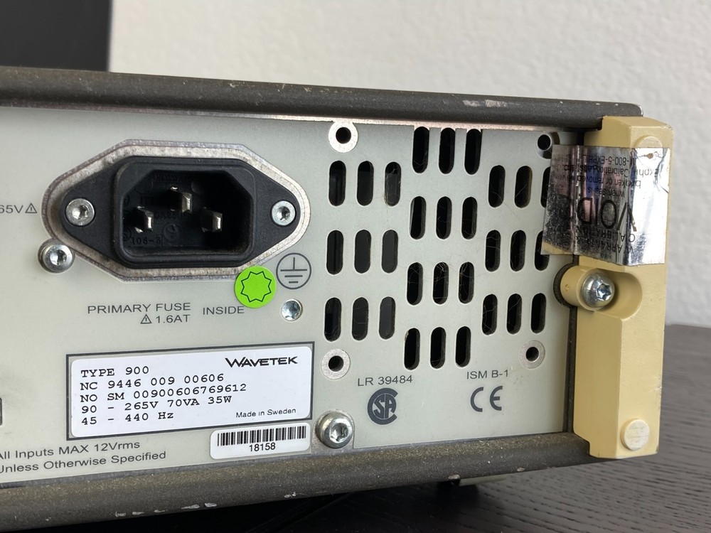 Wavetek 900 Timer Counter Analyzer As Is - Not Fully Tested - No power Supply