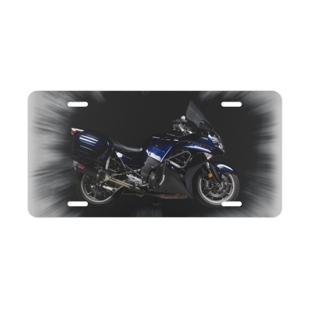 2010 Kawasaki Concours License Plate