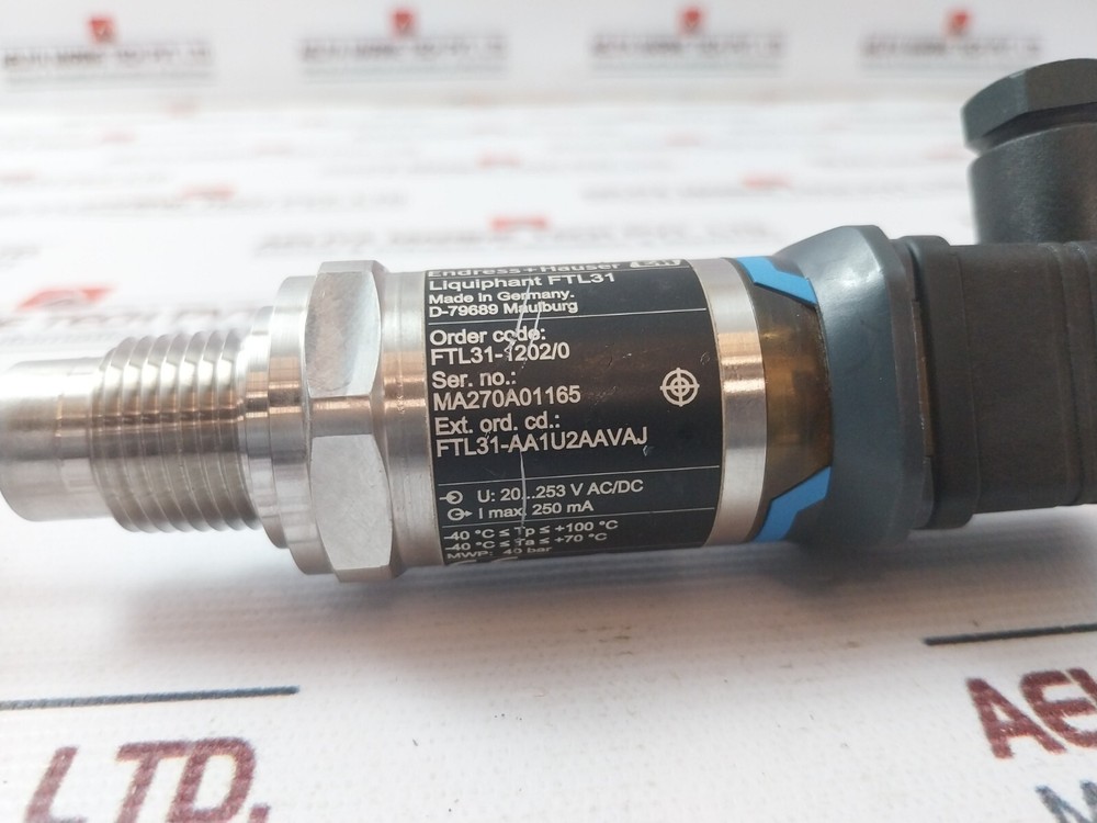 Endress+Hauser Liquiphant FTL31 Point Level Detector IP65