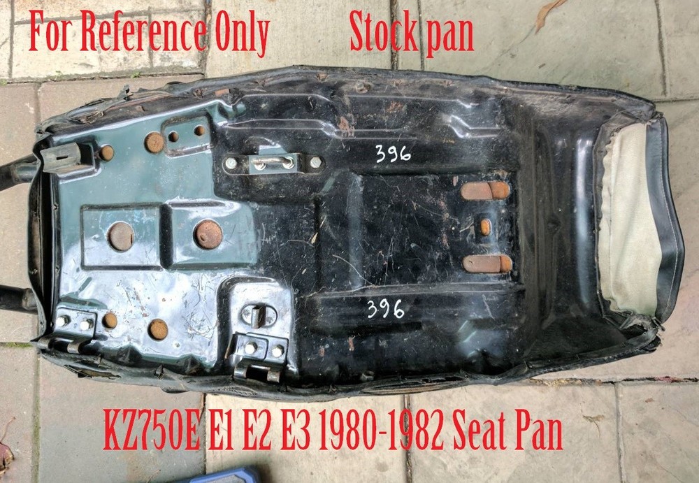 1980-1982 Kawasaki KZ750E KZ750 E1 E2 E3 motorcycle seat saddle CODE: L1396