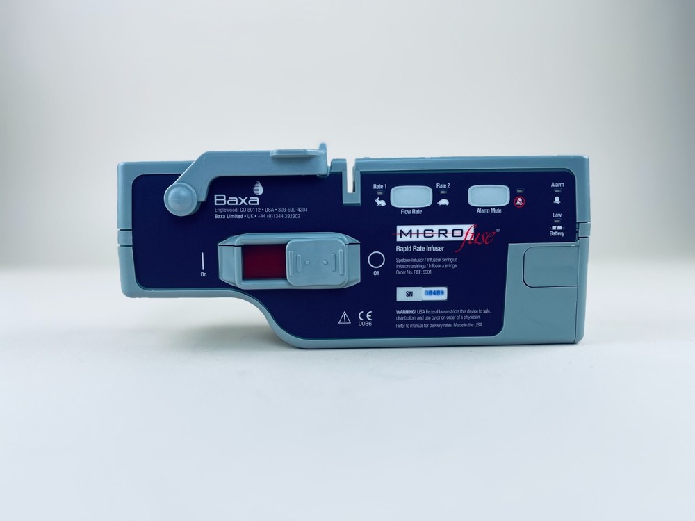 Baxa Microfuse Rapid Rate Infuser