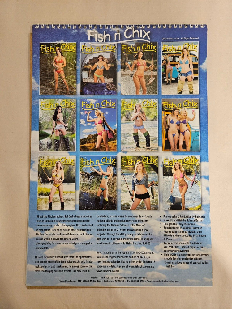 Fish n Chix 2014 Calendar