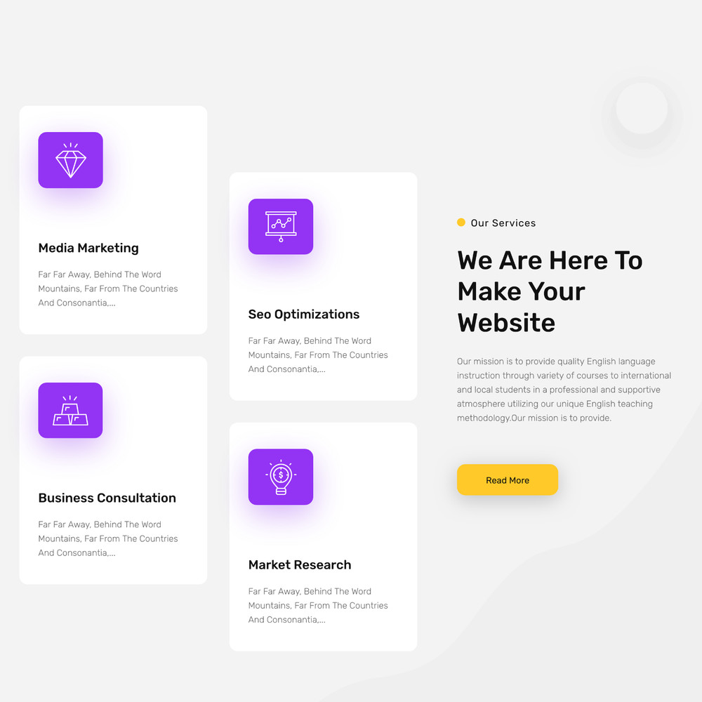 Web-based Business Website Design with Free VPS Web Hosting & Installation