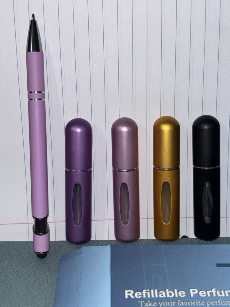 6 Pack 5 ml Perfume Sprayer Atomizers Travel Size Refillable New