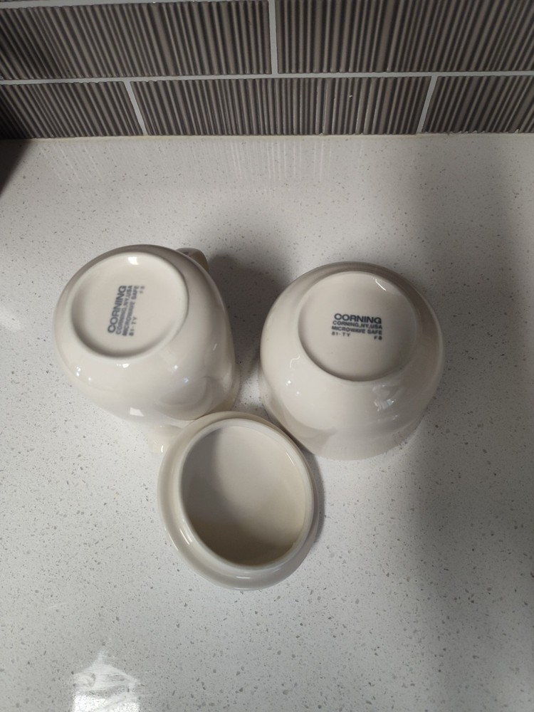 Corning Corelle SANDSTONE Sugar Bowl Creamer pitcher beige