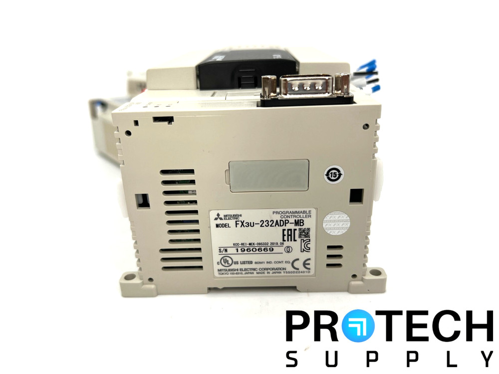 Mitsubishi MELSEC FX3U-32M CPU + AX2N-1PG Programmable Controller w/ WARRANTY