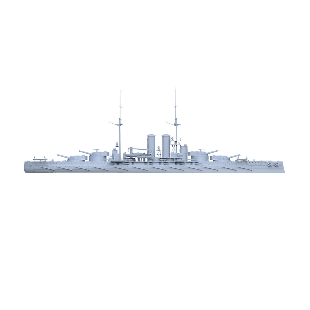 SSMODEL 1/2000 SMS Viribus Unitis Battleship WOW