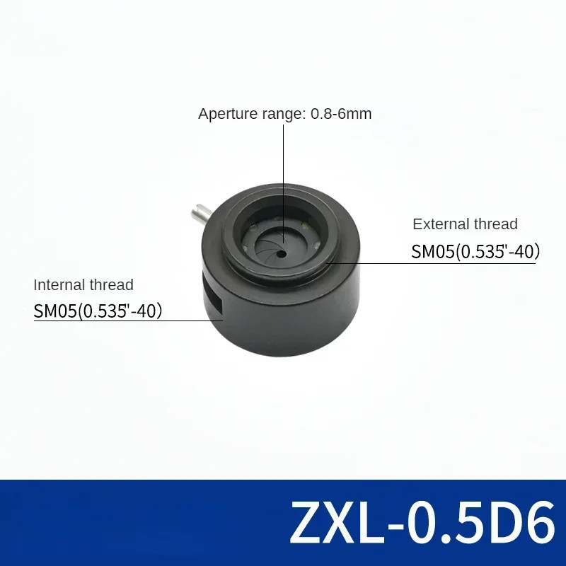 1pc Lever Type Variable Iris Diaphragm with SM1/SM05 External Thread Beam