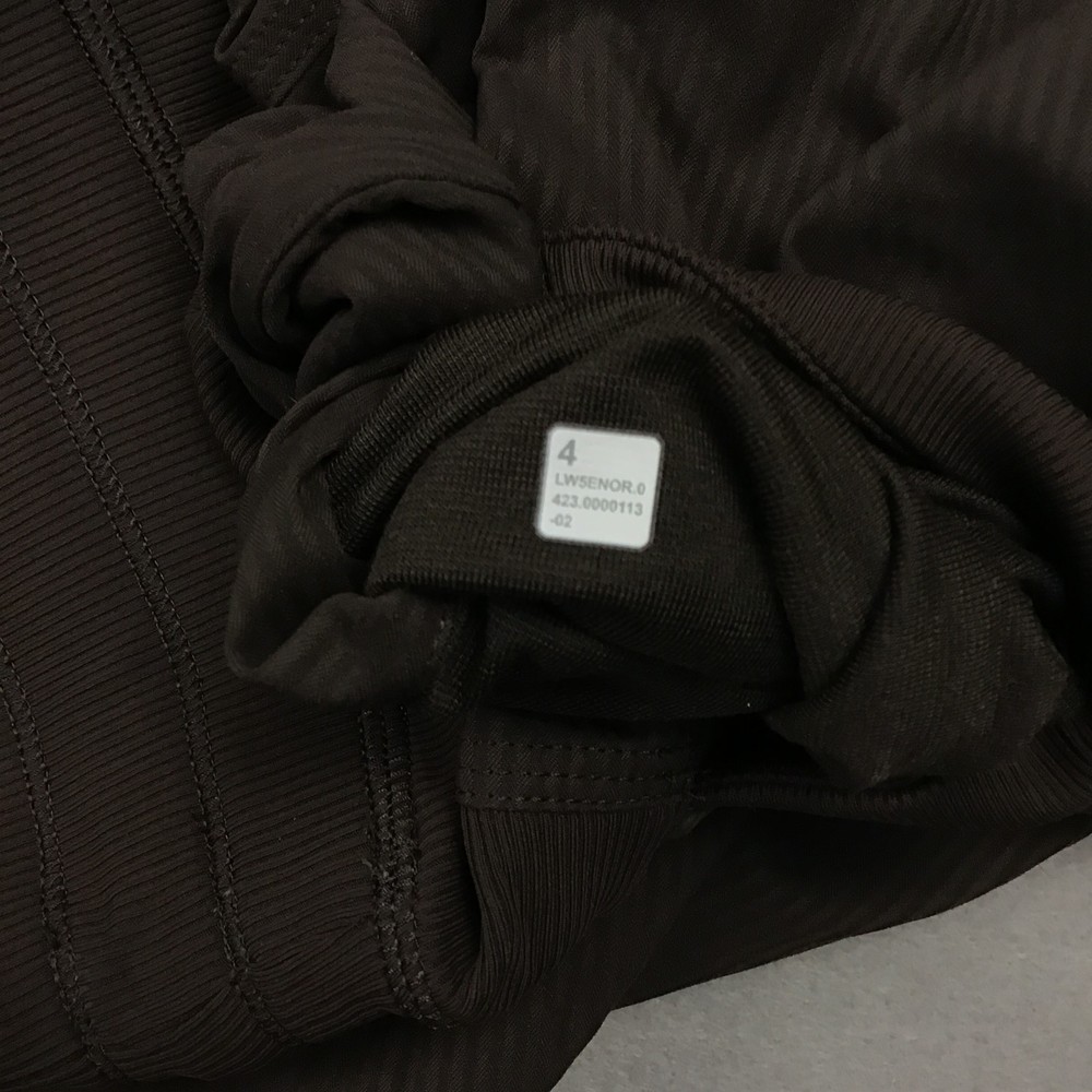 Lululemon Pants Women 4 Brown Solid Dance Studio Mid Rise Drawstring Pockets