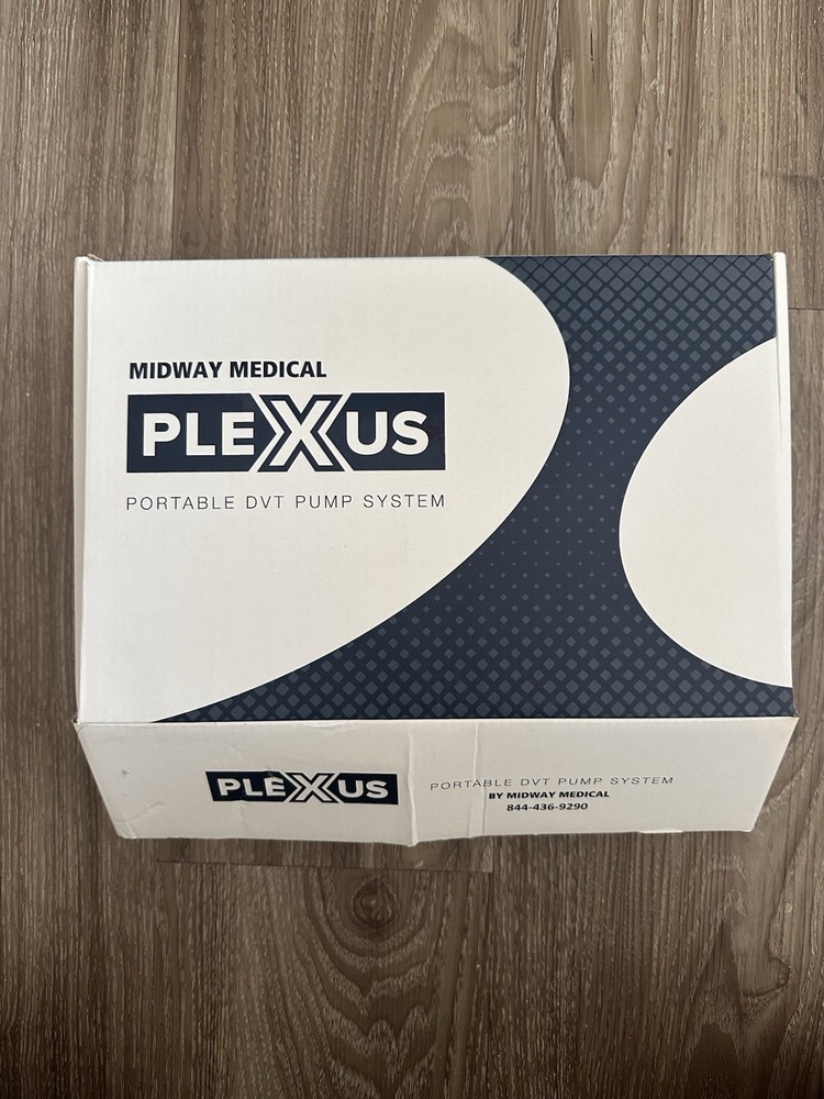 PLEXUS Portable DVT Pump System RP100 NEW OPEN BOX