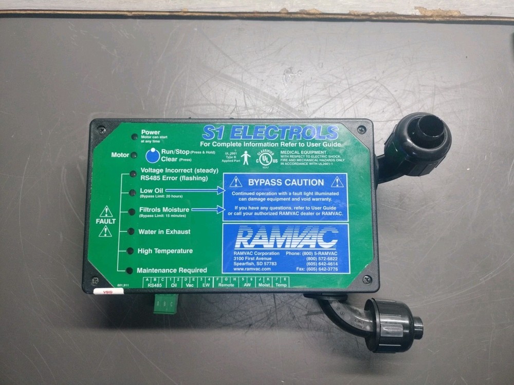 RamVac Bison S1 ELECTROLS Dental Vacuum System Controller