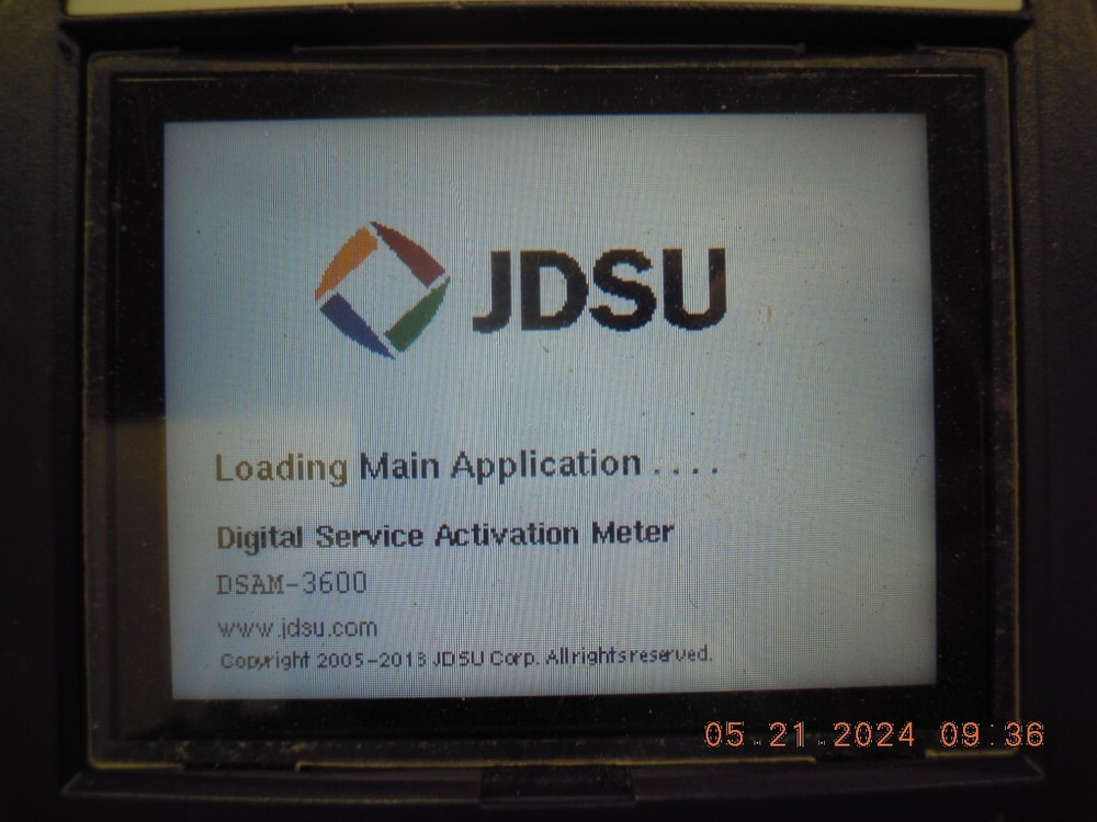 JSDU DSAM-3600A Digital Service Activation Meter Cable Tester VoIP Checker