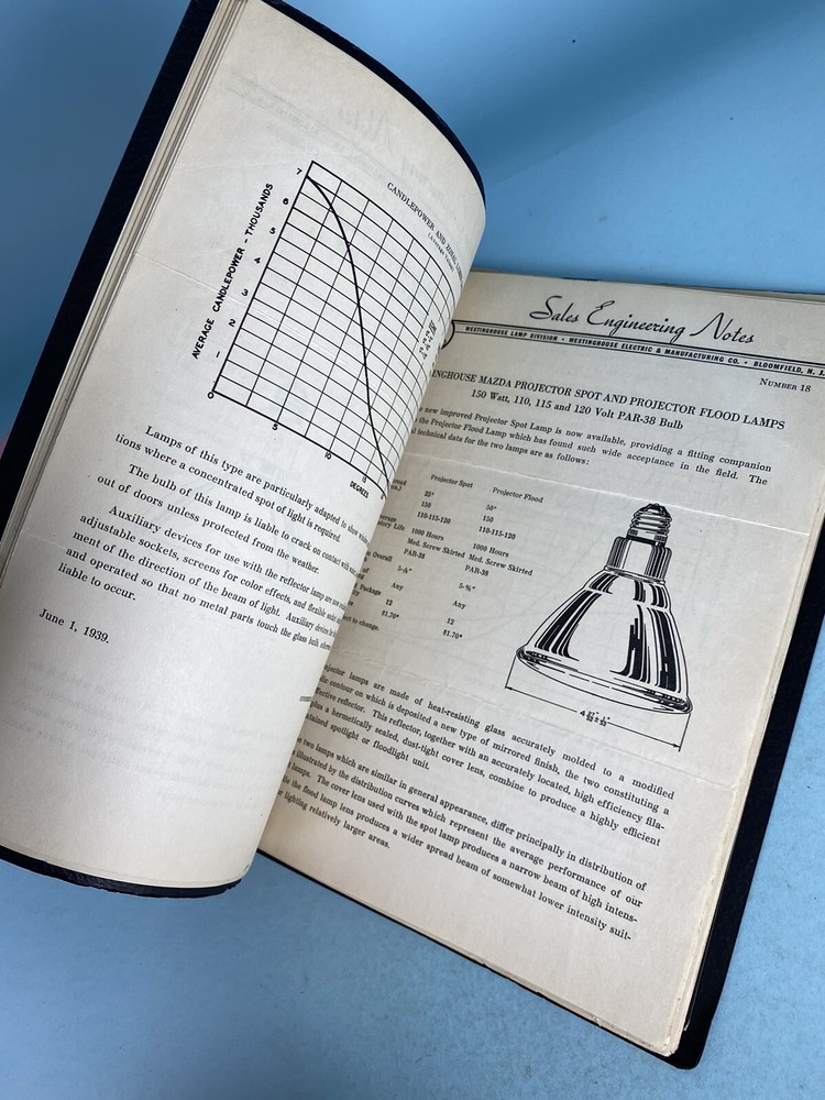 Westinghouse Sales Engineering Notes 1930-40s