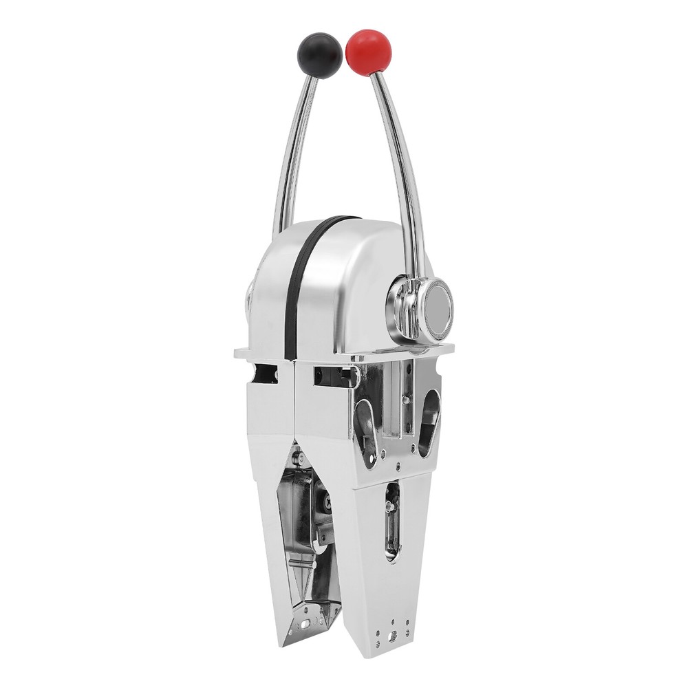Twin Lever Marine Dual Engine Throttle Control Boat Handle Universal Control ~