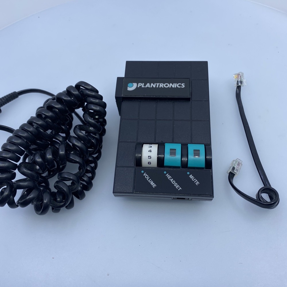 PLANTRONICS M10 Audio Processor Amplifier for H-Series Headsets with cords