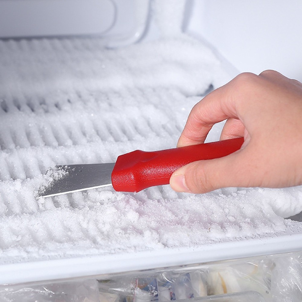 4 PCS Freezer Kitchen Cleaning Spatula Icetops Tool Fridge Scoop